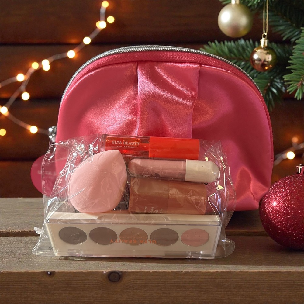 ULTA Beauty Collection Makeup‎ Bag Set Lip Gloss Eyeshadow Palette